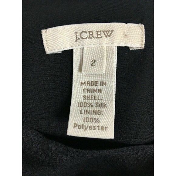 J Crew Scoop Neck 100% Silk Ruffle tank top - Picture 5 of 5